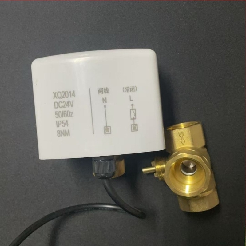 Metalna električna troputna ventila, kuglastog tipa, 220V AC / 12V DC / 24V DC, tri vodila s jednim upravljanjem, električno resetiranje, za vodu