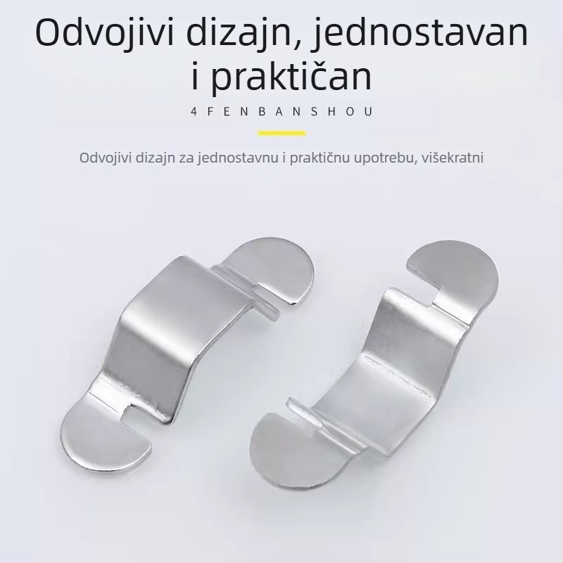 Ključ za ulaznu cijev slavine, 1/2 inčni kutni ventil za WC, priključci za vodovod za kuhinju i umivaonik, matice, odvojivi dodaci