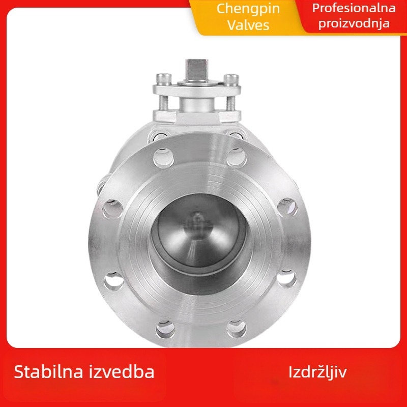Kuglični ventil Q41W-16, nehrđajući čelik, prirubni spoj, 304/316L, tvrdo brtvljenje