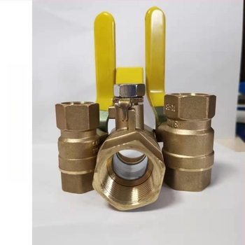 Guangjin Metal Products 600WOG mesingi kuglični ventil, američki standard, NPT navoj
