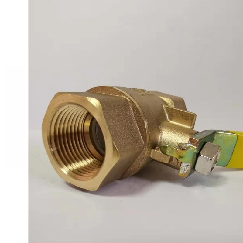 Guangjin Metal Products 600WOG mesingi kuglični ventil, američki standard, NPT navoj