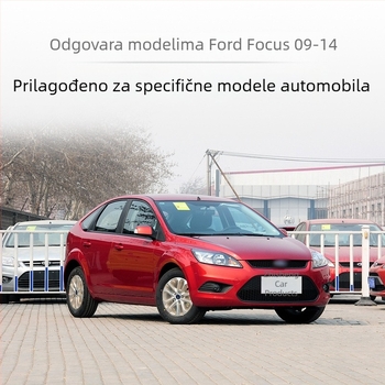 Prednji poklopac svjetla za Ford Focus 2009–2014 Classic, prozirni polikarbonat