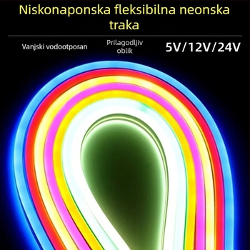Fleksibilna silikon LED neonska traka za reklamu, vodootporna, za vanjsku upotrebu