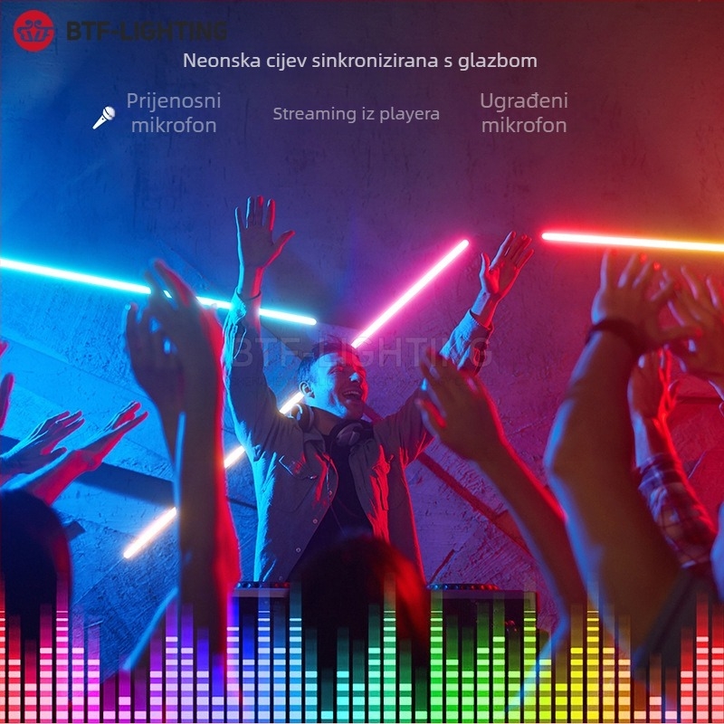 Neon fleksibilna LED traka u tkanom tekstilnom cijevi, okrugla 360°, vodootporno vanjsko reklamsko svjetlo
