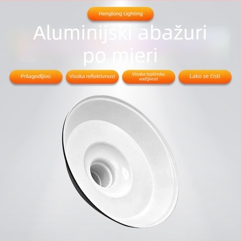 Aluminijski abažur sa reflektorom za industrijsko osvjetljenje radionice