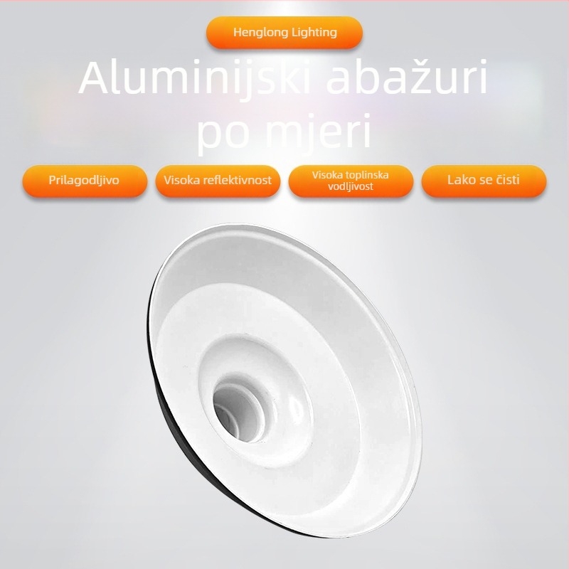 Aluminijski abažur sa reflektorom za industrijsko osvjetljenje radionice