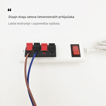 LED klipsa za testiranje linije starenja, četiri pozicije 4P