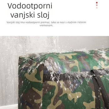 Torba za preseljenje od 600D Oxford platna za skladištenje odjeće i pokrivača