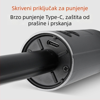 Vanjska višenamjenska produživa kamping lampa, 270° podesiva, podna ambijentalna rasvjeta s visokim jas LED