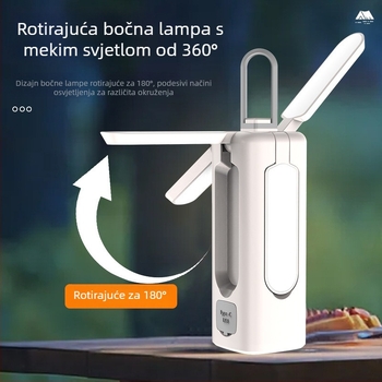 Nova višefunkcionalna kamping lampa, prijenosna vanjska LED svjetiljka s dugim trajanjem baterije, pogodna za kampiranje