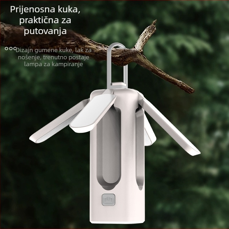 Nova višefunkcionalna kamping lampa, prijenosna vanjska LED svjetiljka s dugim trajanjem baterije, pogodna za kampiranje