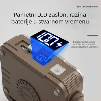 Gelin Vanjska kamp lampica COB LED, ručna prijenosna kamp lampica s Dugim Trajanjem Baterije