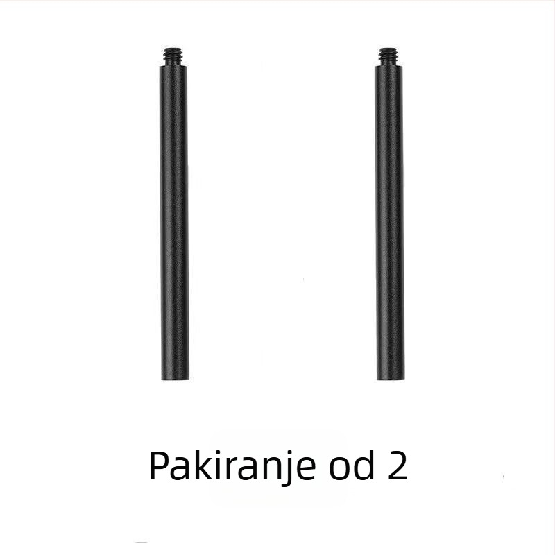1/4 inčni spojni štap za kamping svjetlo, M8 zemljani kolac, aluminijska cijev, produžni štap promjera 9 mm