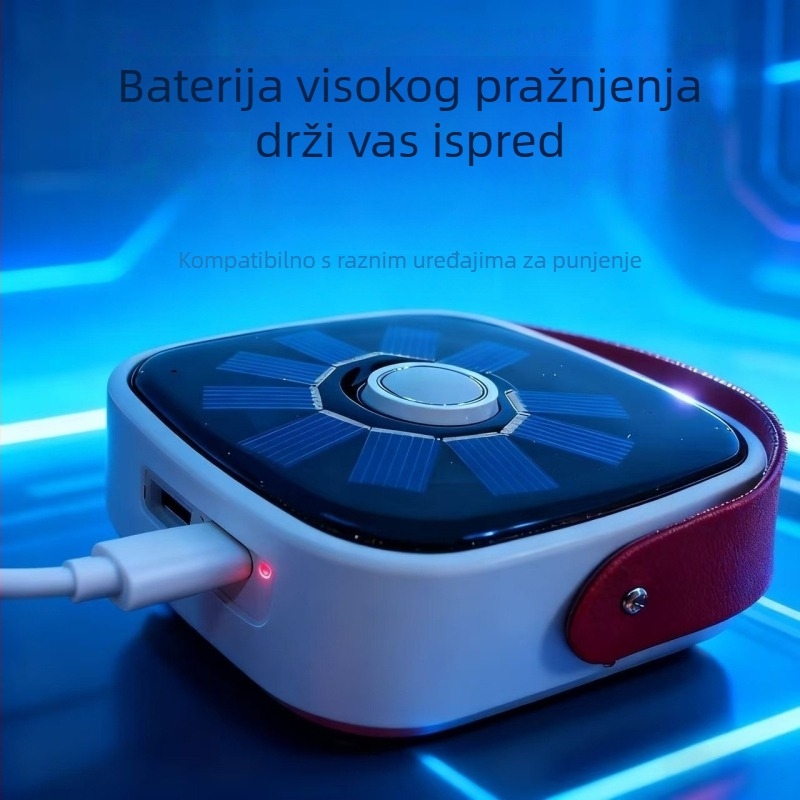 Vanjska kamping lampa s dugim vijekom trajanja baterije i solarnim punjenjem, ambijentalno osvjetljenje i svjetlo za nuždu