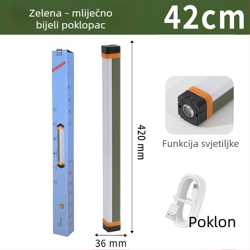 Prijenosna LED kamp lampica za šator, vanjska višefunkcionalna LED svjetiljka za nužne situacije