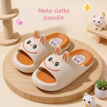 Dječje ljetne sandale s karikaturnim motivom, protuklizna mekana potplata, PVC gornji dio, za dječake i djevojčice