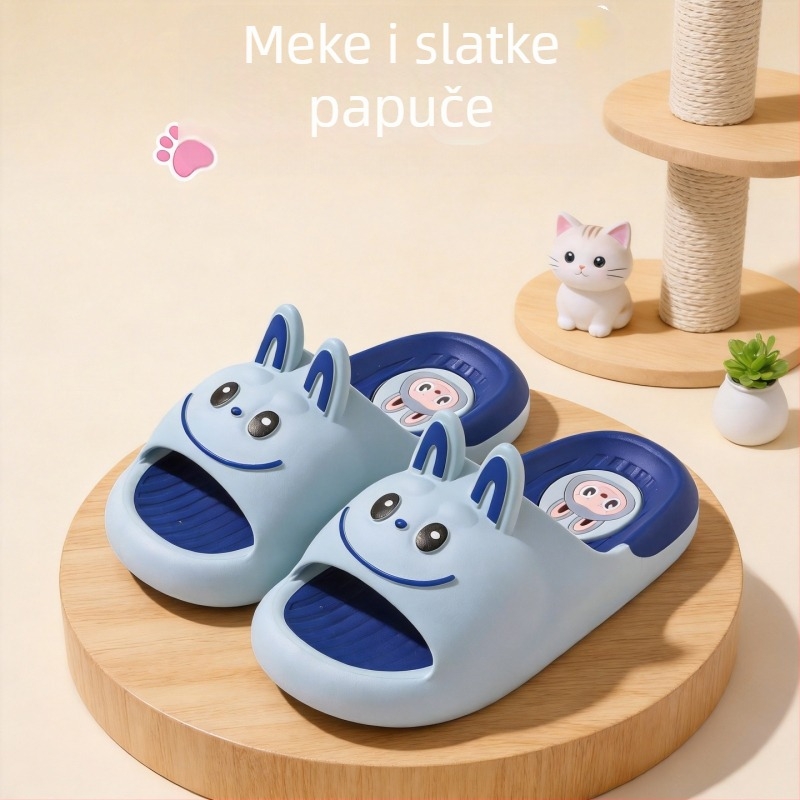 Dječje ljetne sandale s karikaturnim motivom, protuklizna mekana potplata, PVC gornji dio, za dječake i djevojčice