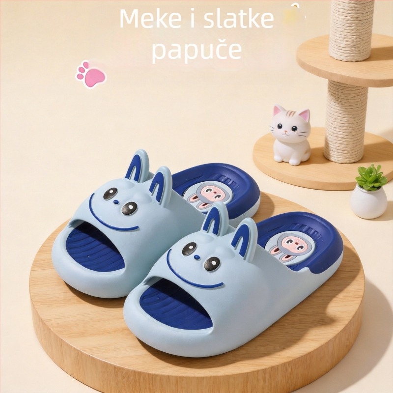 Dječje ljetne sandale s karikaturnim motivom, protuklizna mekana potplata, PVC gornji dio, za dječake i djevojčice