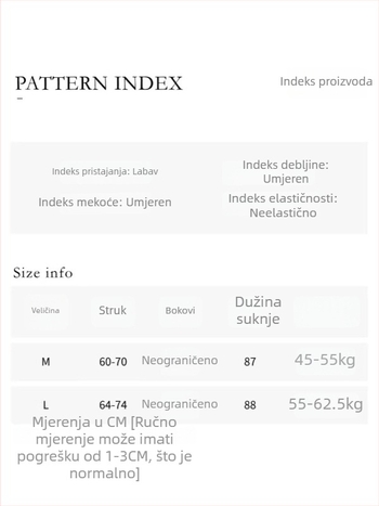 Sinnan set bluza s okruglim izrezom i suknja A-linije s prorezanim vezom u francuskom stilu SN8731