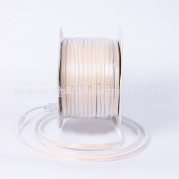 COB LED traka 220V, fleksibilna, vodootporna za vanjsku upotrebu, kućno i industrijsko osvjetljenje, 288 LED, širina 10 mm, 180° snop, bez dimmera