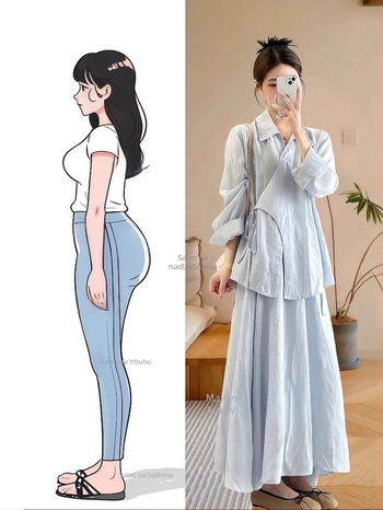 Ženski komplet u novom kineskom stilu sa zen inspiracijom: bluza i duga suknja, elegantan i mladenački izgled