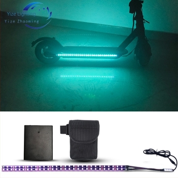 RGB ambijentalna LED traka s kućištem za bateriju za balans-skuter i skateboard — vodootporna