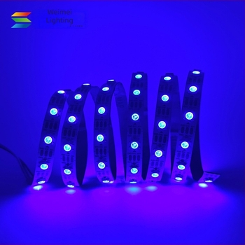 5V WS2812 RGB LED traka, 60 LED (5050), ambijentalno osvjetljenje, dekorativno, pametna kontrola