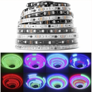 WS2811 IC vanjska gola PCB LED trak RGB, 12V, 5050 RGB, programabilan, 60 LED-ova