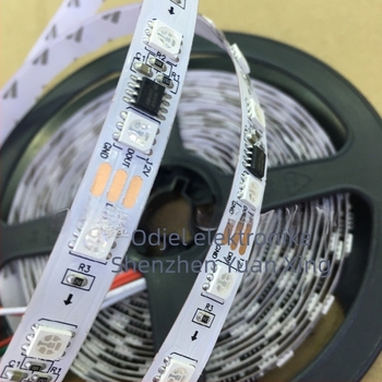 WS2811 IC vanjska gola PCB LED trak RGB, 12V, 5050 RGB, programabilan, 60 LED-ova