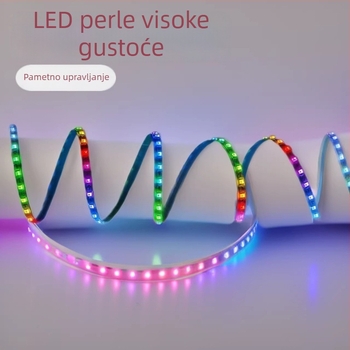 2,6 mm 0807 RGB LED traka s tankom pločom, 5V, za automobilsku atmosferu