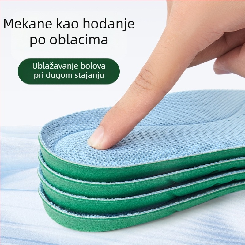 Dezodirajuće, prozračne trkaće uloške s mekom elastičnom amortizacijom; protuklizne, upijaju znoj, za košarku.