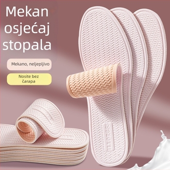 Na veliko ljetne ultra-tanke prozračne uloške za cipele s latexom, za muškarce i žene, lagane, protuklizne, upijaju znoj