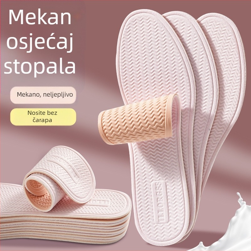 Na veliko ljetne ultra-tanke prozračne uloške za cipele s latexom, za muškarce i žene, lagane, protuklizne, upijaju znoj