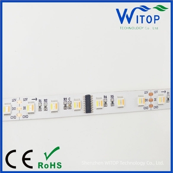 Višestruka LED traka 5050 RGBWW s vanjskim IC-om, puna boja, podesiva temperatura boje, pet u jednome