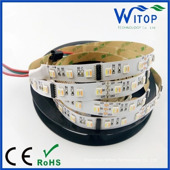Višestruka LED traka 5050 RGBWW s vanjskim IC-om, puna boja, podesiva temperatura boje, pet u jednome