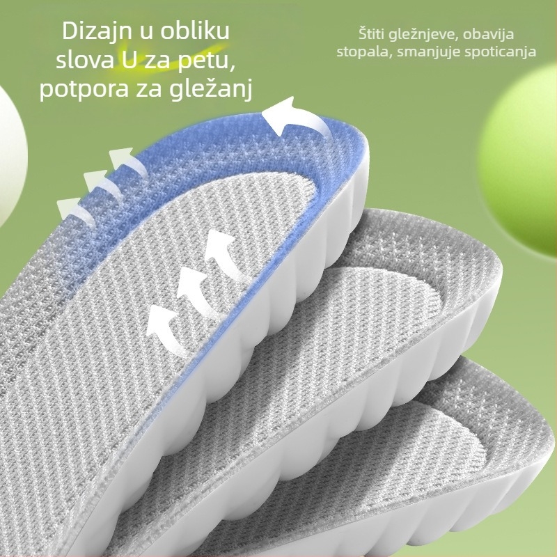 Dječji prozračni pjenasti ulošci za tenisice – upijaju znoj