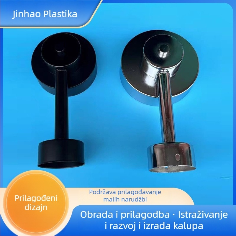 Akrilna cilindrična zidna svjetiljka s 360° rasvjetom za okruglu cijevnu kutiju — završni kapci i hardver