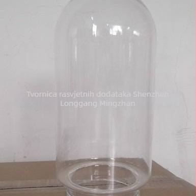 HY-2287 Cylindrični prozirni plastični abažur za LED kukuruznu lampu