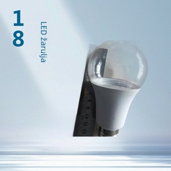 HY-1099 LED lampa za rast biljaka, kućište žarulje A70 i proziran aluminijski abažur omotan plastikom