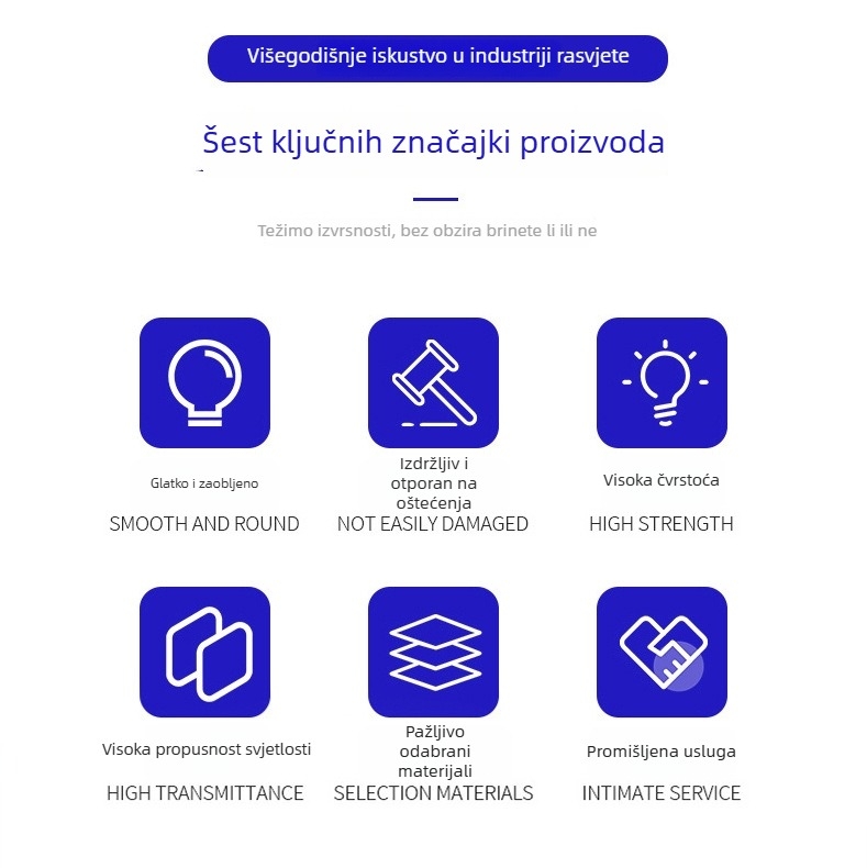 Crveni plastični abažur za vanjsko osvjetljenje dvorišta – trokutasti oblik s motivom cvijeta šljive