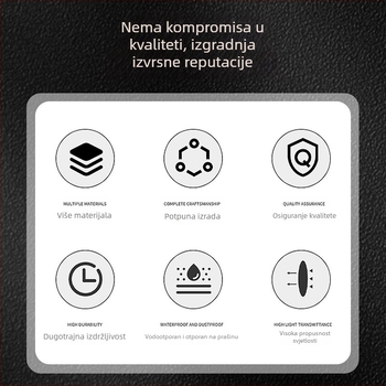 Prilagođeno 94V2 vatrootporni plastični PMMA mat sjenilo za lampu, porcelinasto bijeli akrilni okrugli pribor za PC cijev