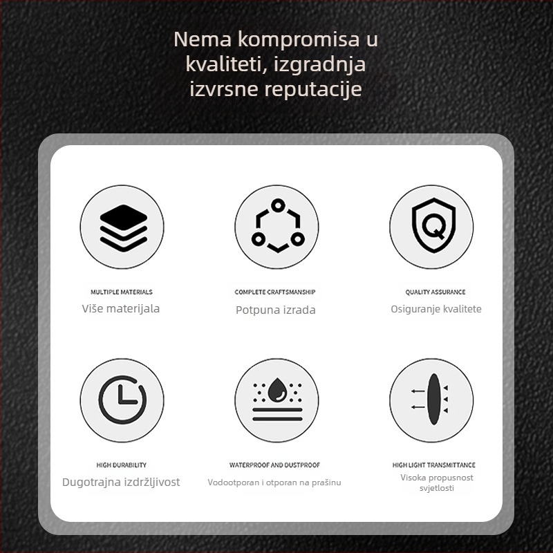 Prilagođeno 94V2 vatrootporni plastični PMMA mat sjenilo za lampu, porcelinasto bijeli akrilni okrugli pribor za PC cijev