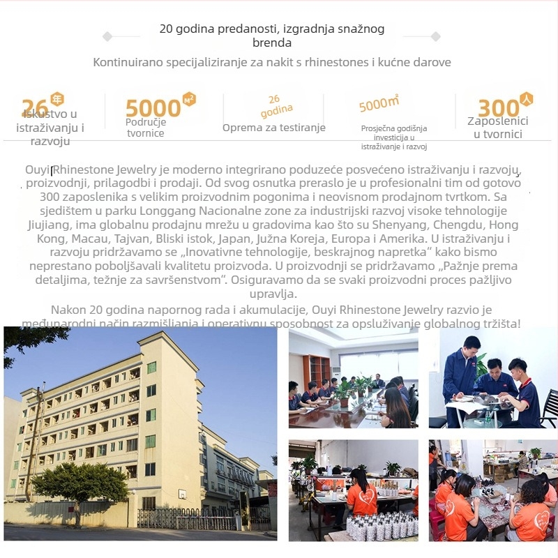Prijenosna dvostruka kutija za nakit sa ogledalom – za naušnice, narukvice i ogrlice, lagani luksuzni izložbeni kutija s dijamantima