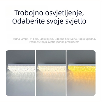 LED lampa s dugim kristalnim trakom, E27 utičnica, zaštita očiju, energetski učinkovita kućna rasvjeta za dnevni boravak i spavaću sobu, integrirani dizajn