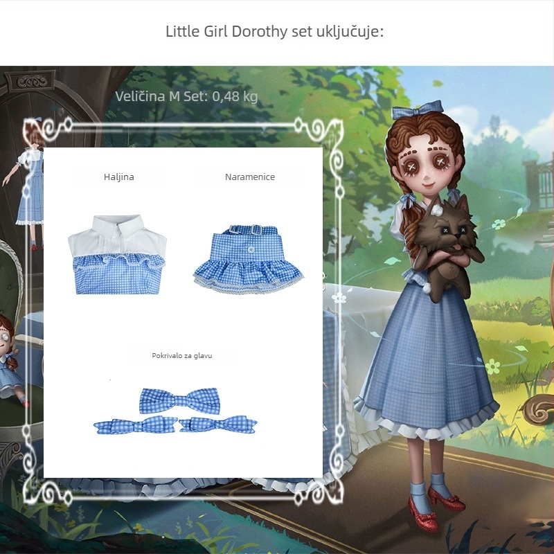 Identity V Dorothy cosplay haljina za djevojčicu
