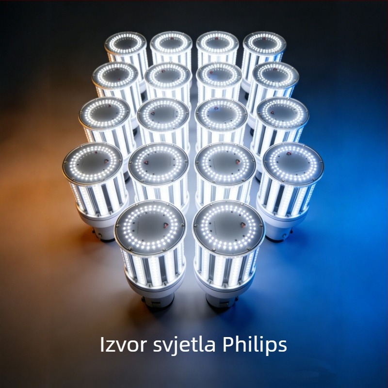 80W LED kukuruzne žarulje kompatibilno viseće svjetlo s tri boje temperature, topla bijela, za unutarnju i vanjsku uporabu te zidno svjetlo