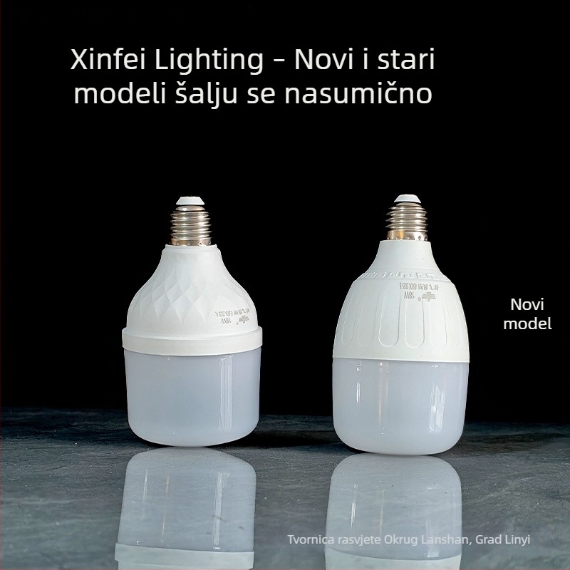 Xinfei LED Žarulja – energijska ušteda, zaštita očiju, E27 navoj, kućna upotreba, jasna bijela svjetlost