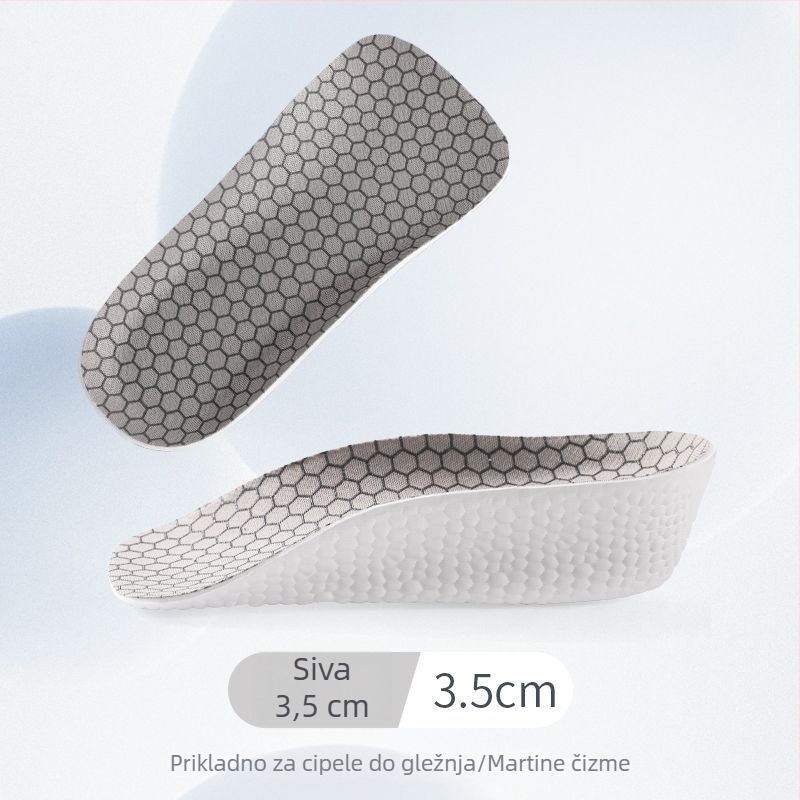 Uložak za povećanje visine, polustelka s podrškom luka, udoban, EVA, model 5148, za muškarce i žene