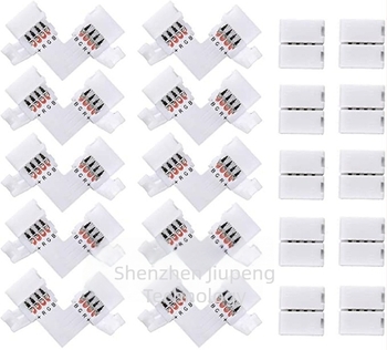 RGB konektor za LED trake bez zavarenja - set brzog spajanja