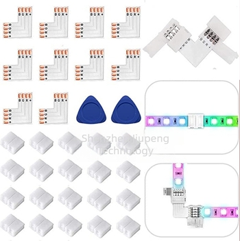RGB LED traka – komplet brzog spoja s kopčastim priključcima